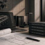 Documentación técnica y planos de un proyecto retail en desarrollo